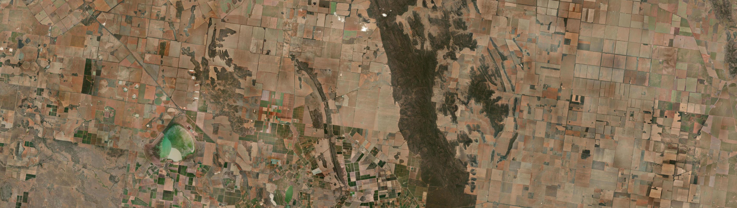 Aerial view of Myall Park (NSW), NSW