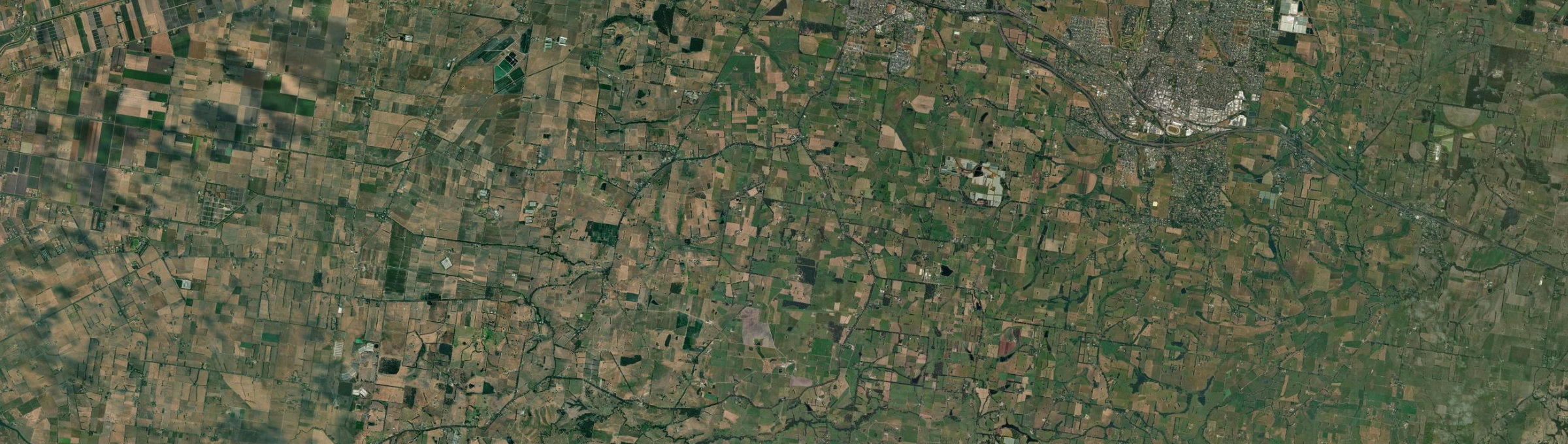 Aerial view of Drouin South, VIC