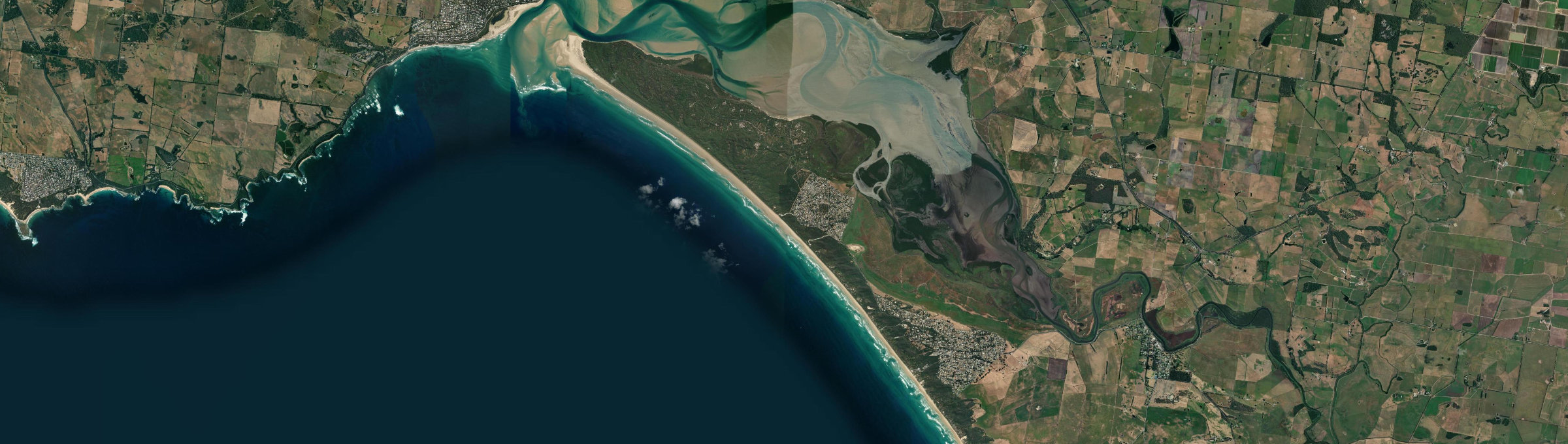 Aerial view of Venus Bay (Vic.), VIC