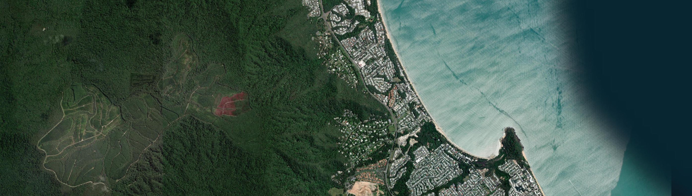 Aerial view of Clifton Beach (Qld), QLD