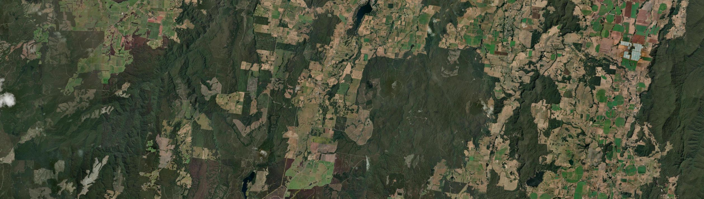 Aerial view of Highclere, TAS