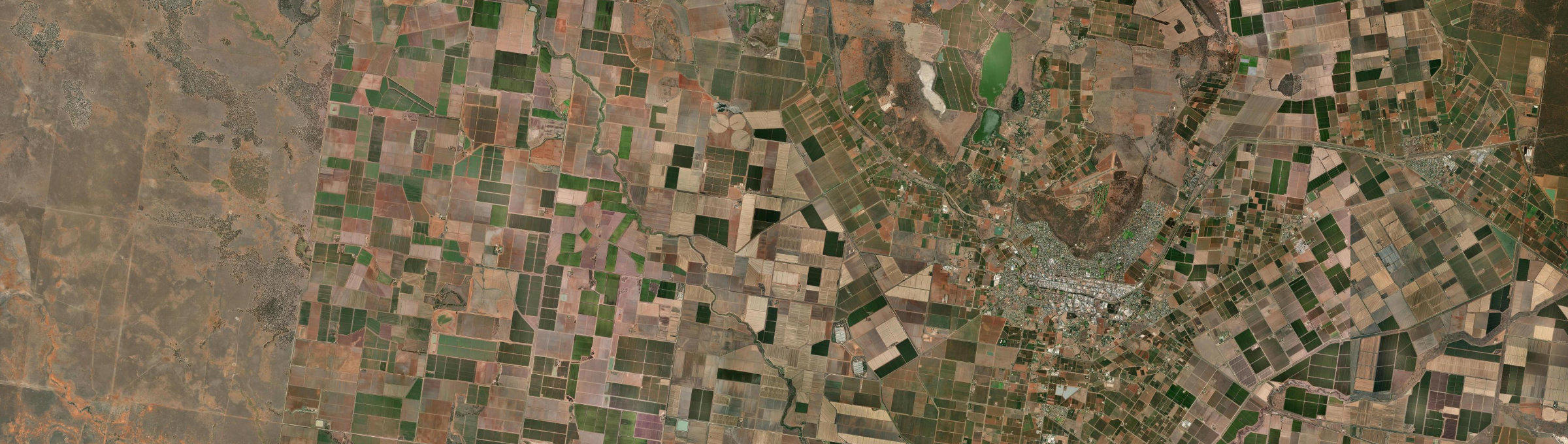 Aerial view of Tharbogang, NSW