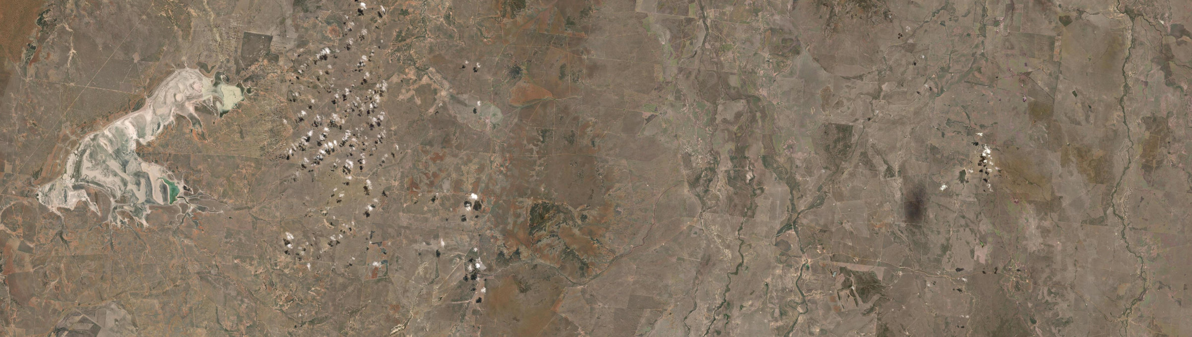Aerial view of Laglan, QLD