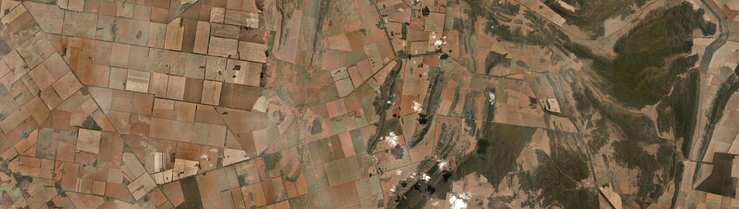 Aerial view of Melbergen, NSW