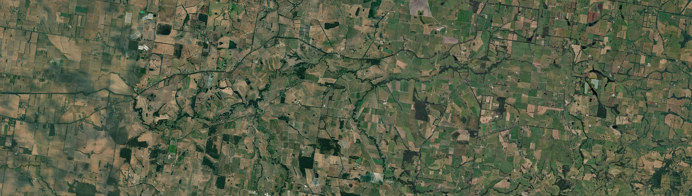 Aerial view of Athlone, VIC