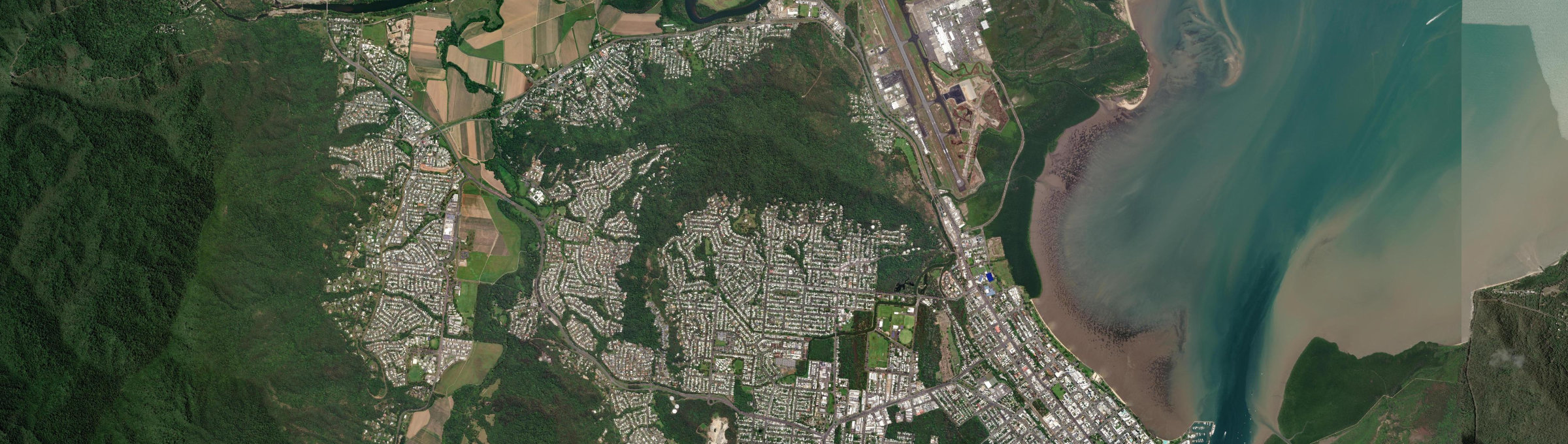 Aerial view of Whitfield (Qld), QLD