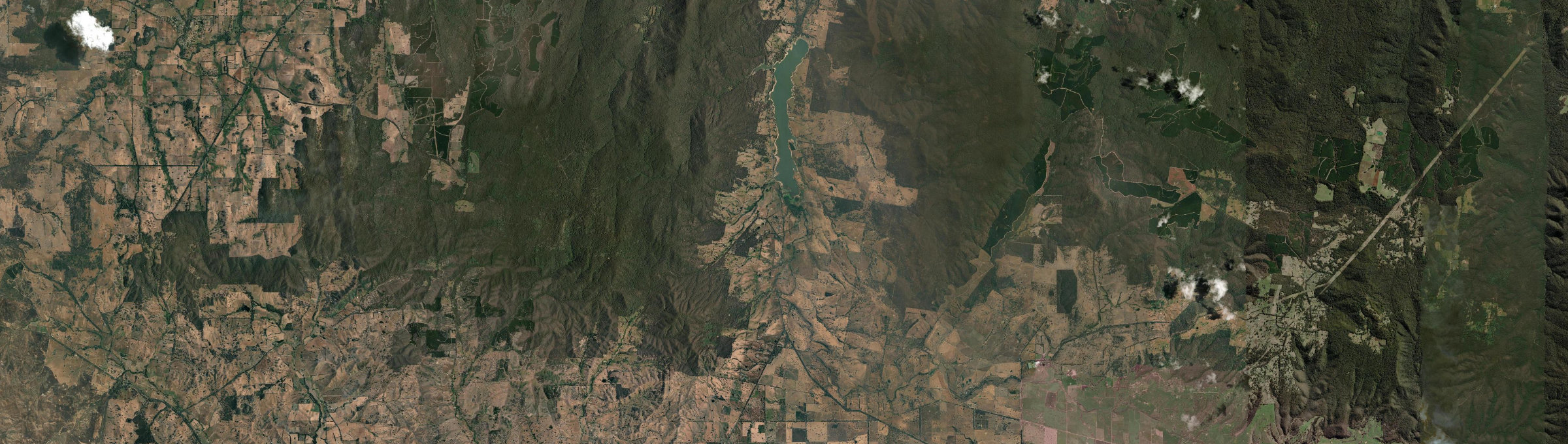 Aerial view of Barjarg, VIC