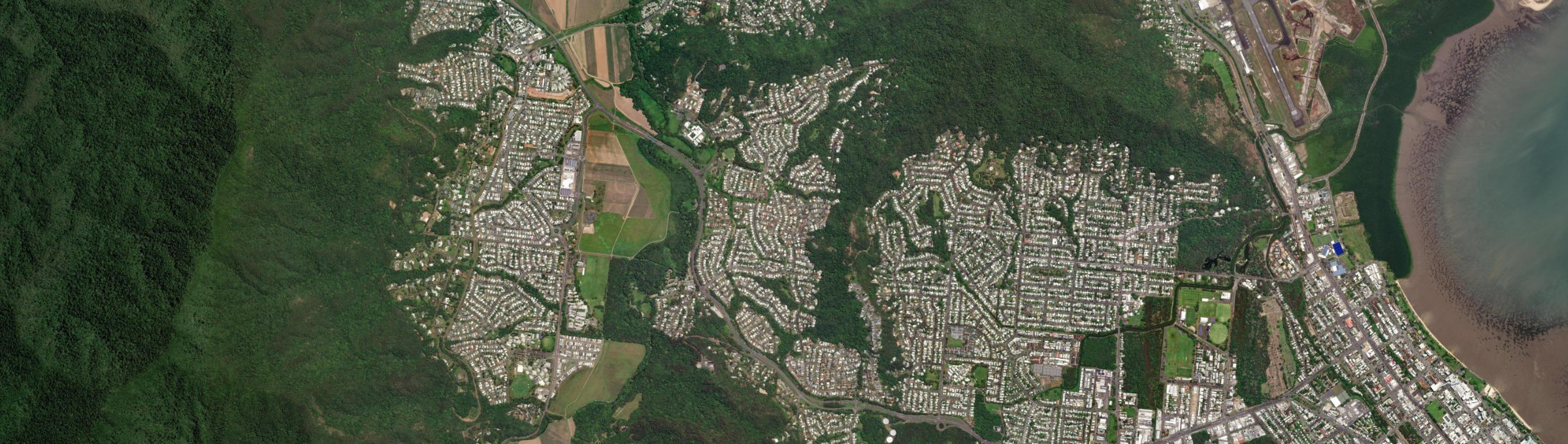 Aerial view of Brinsmead, QLD