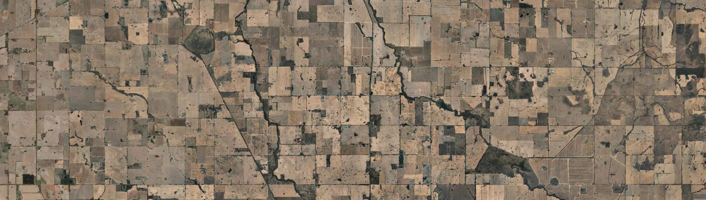 Aerial view of St James (Vic.), VIC