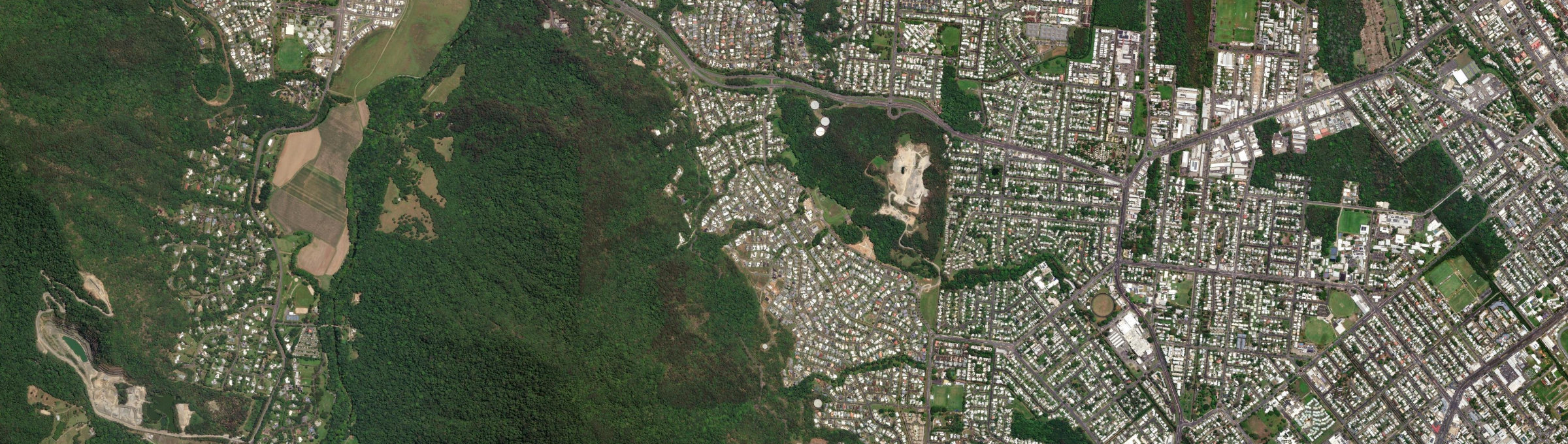 Aerial view of Kanimbla (Qld), QLD