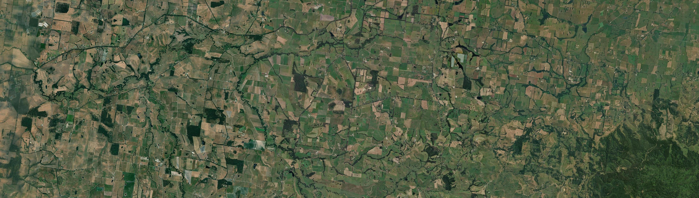 Aerial view of Hallora, VIC