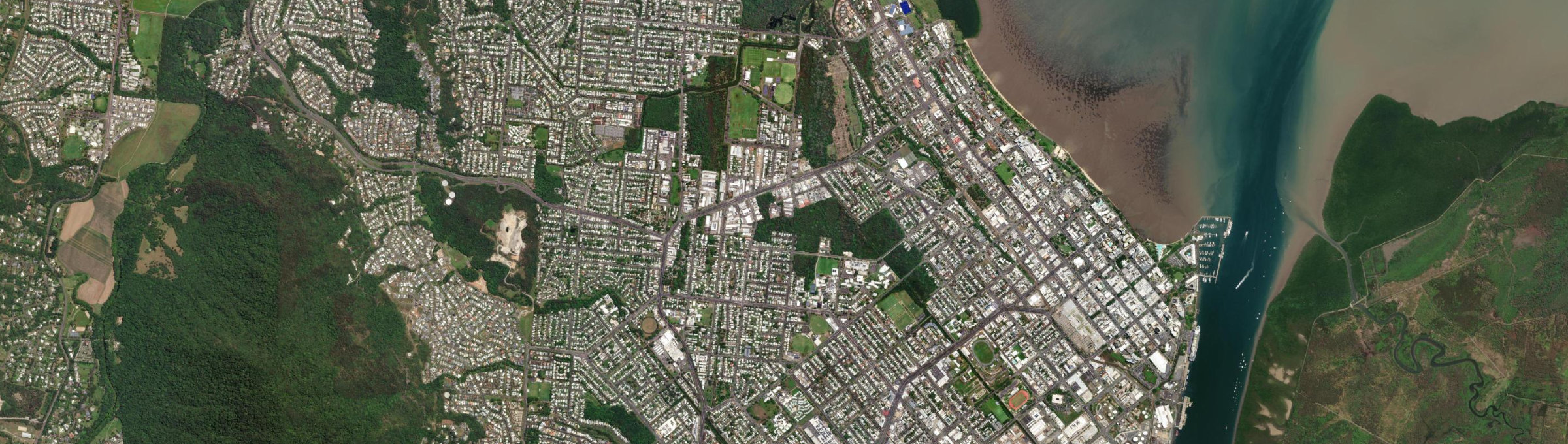 Aerial view of Manunda, QLD