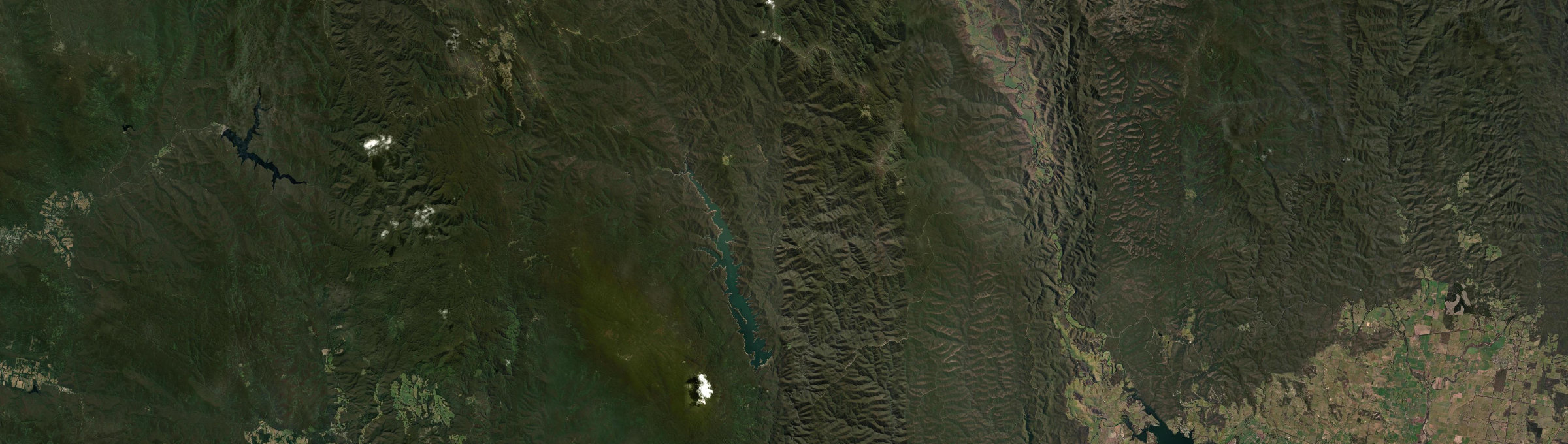 Aerial view of Toombon, VIC