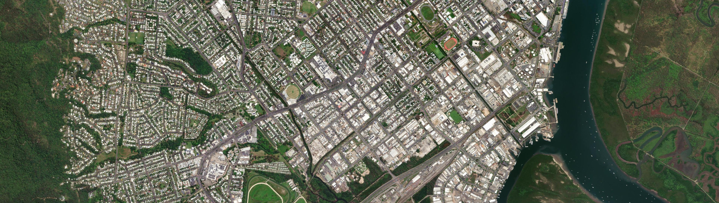 Aerial view of Bungalow, QLD