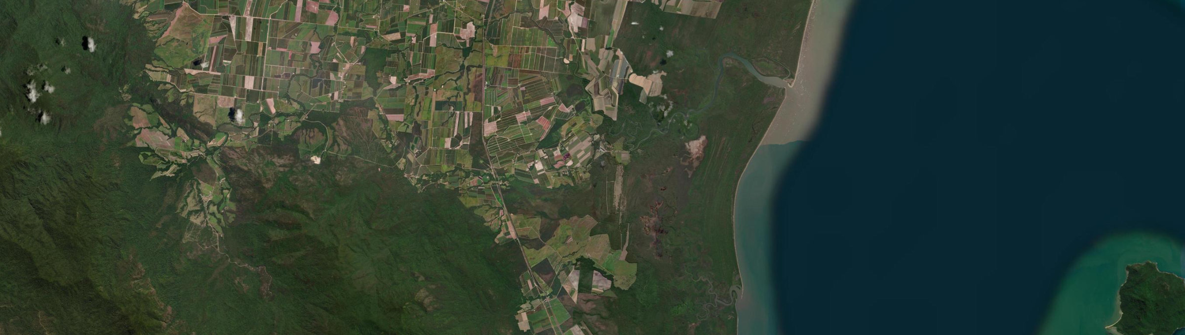 Aerial view of Bilyana, QLD
