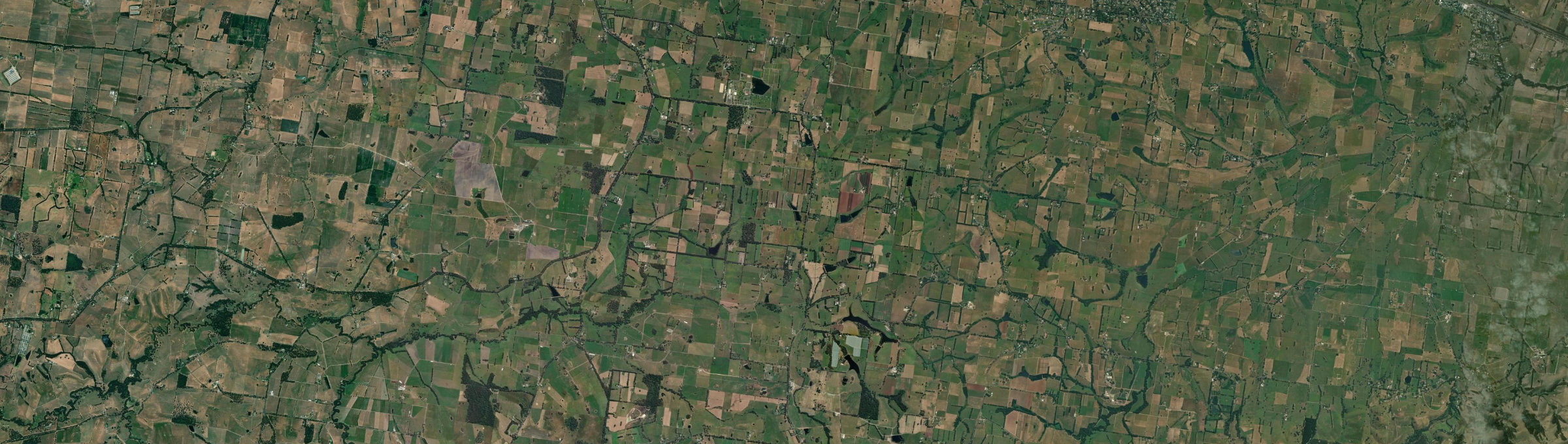 Aerial view of Lardner, VIC