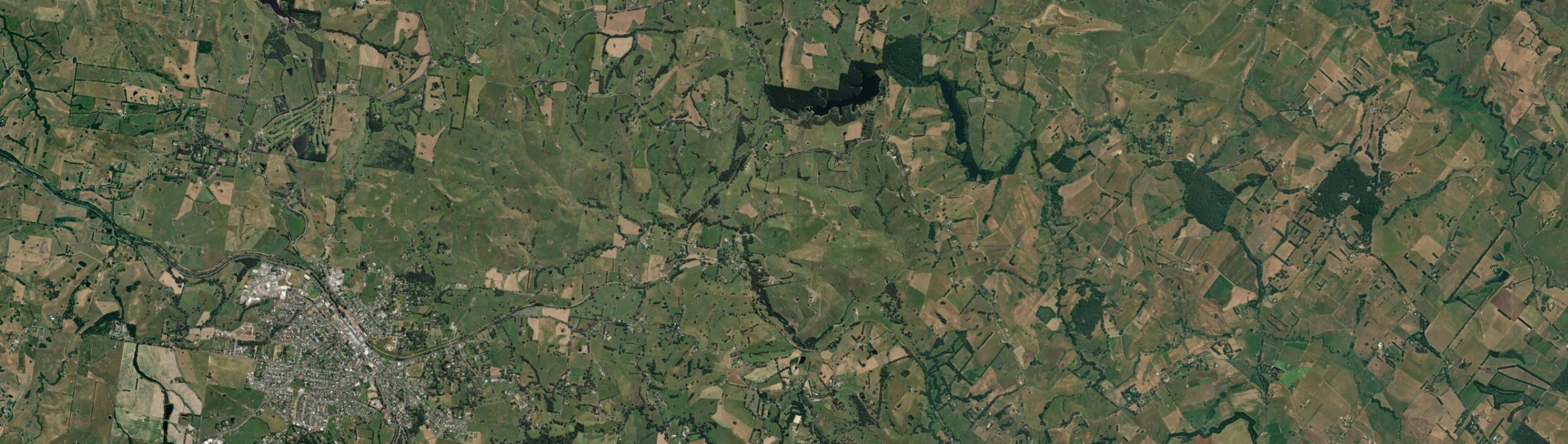 Aerial view of Kardella, VIC