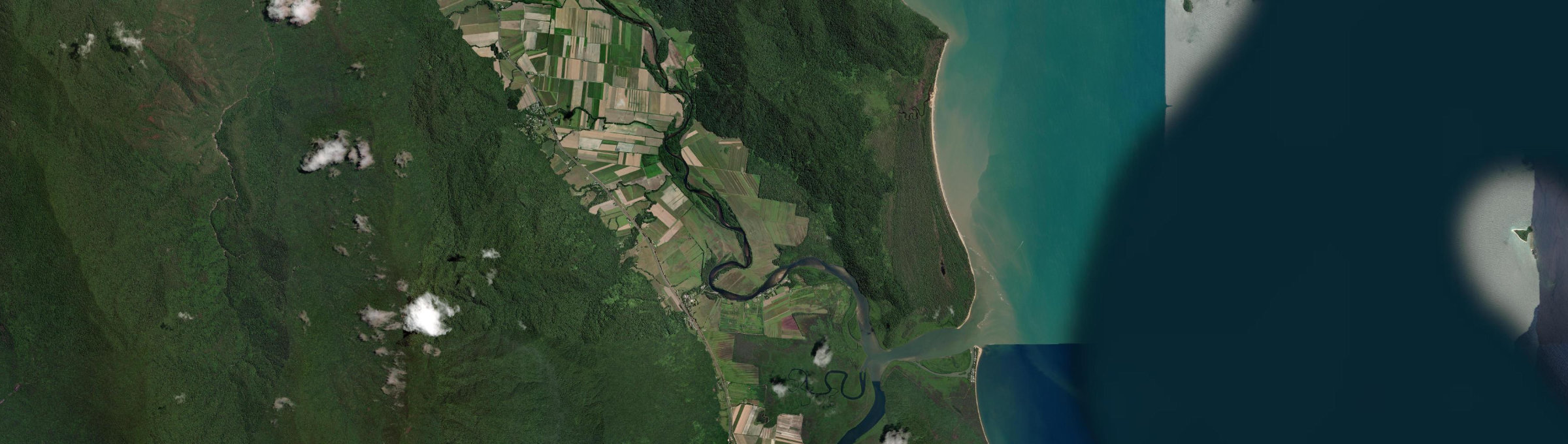 Aerial view of Deeral, QLD