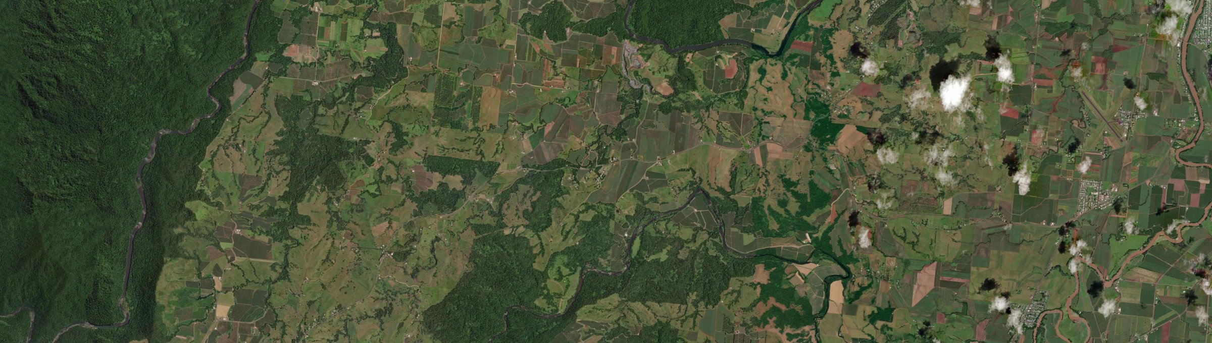 Aerial view of Coorumba, QLD