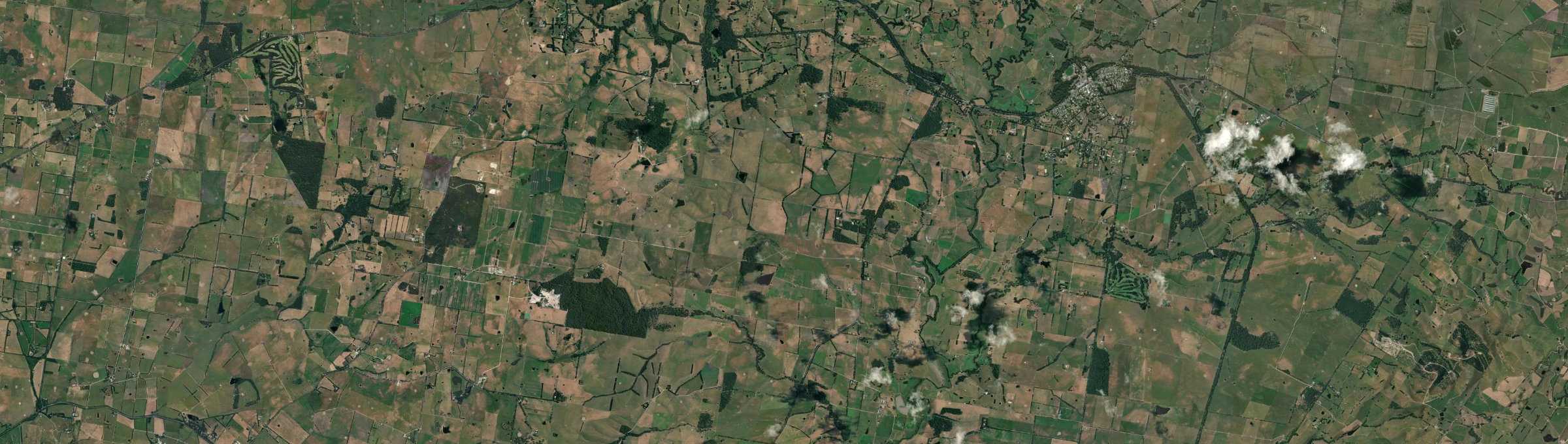 Aerial view of Tarwin, VIC
