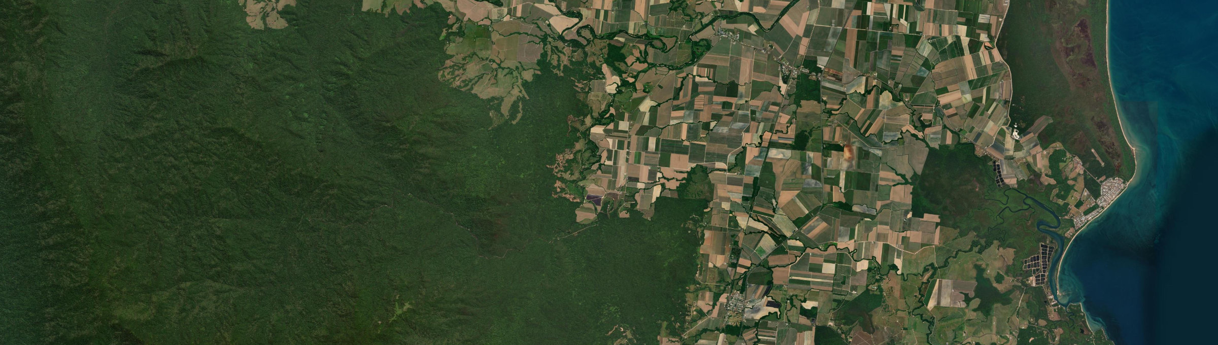 Aerial view of No 4 Branch, QLD