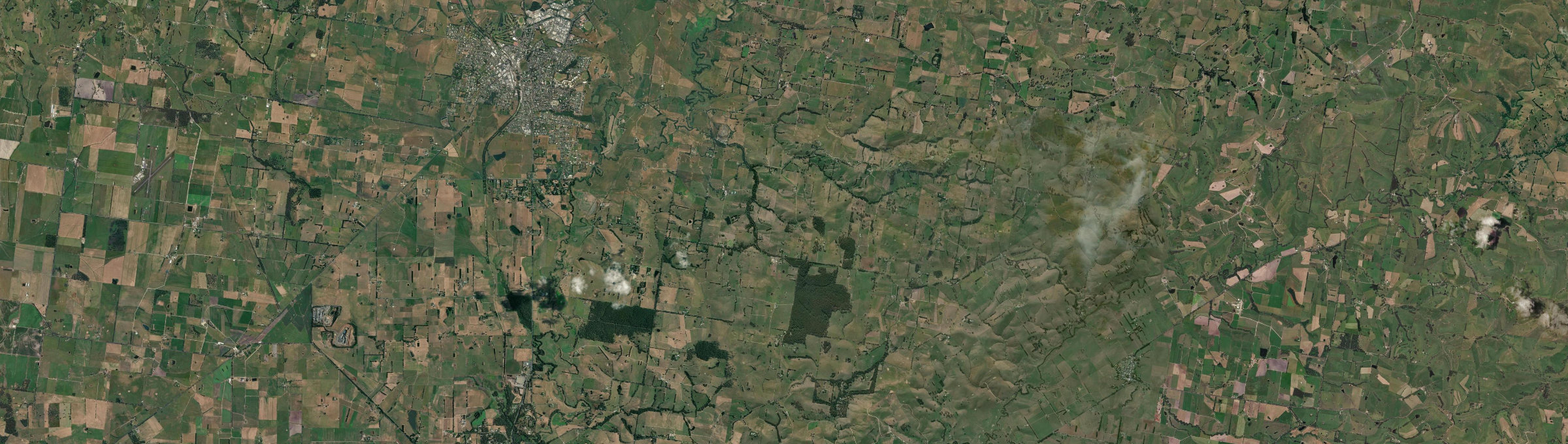 Aerial view of Nerrena, VIC