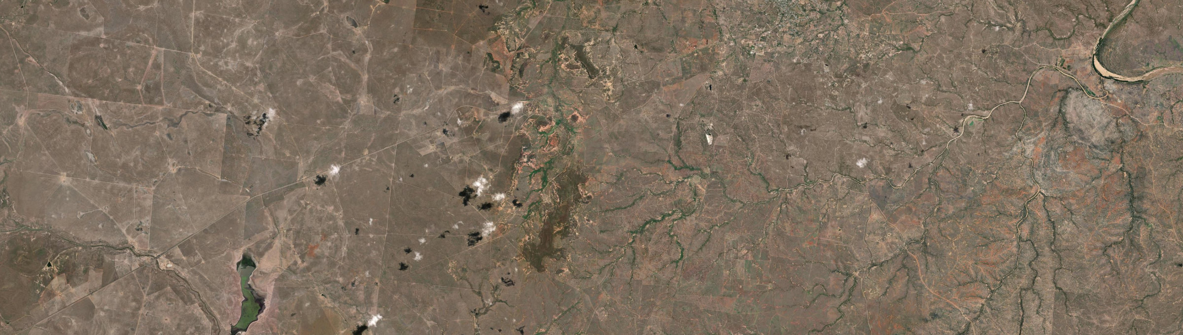 Aerial view of Black Jack, QLD