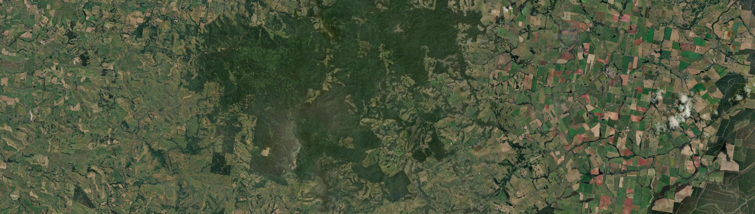 Aerial view of Allambee Reserve, VIC