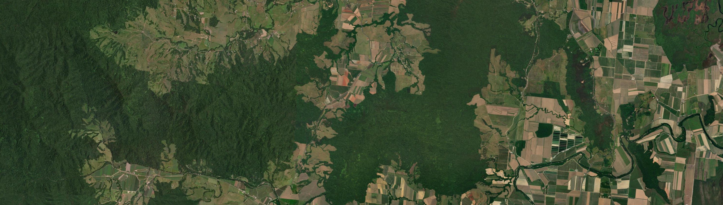 Aerial view of Bombeeta, QLD