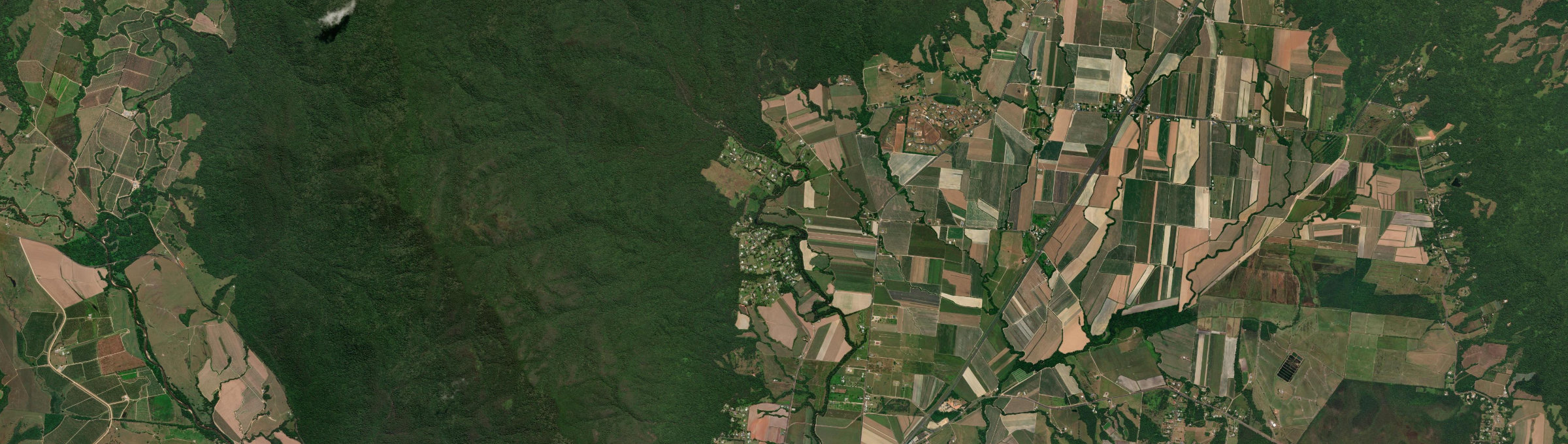 Aerial view of Bulgun, QLD