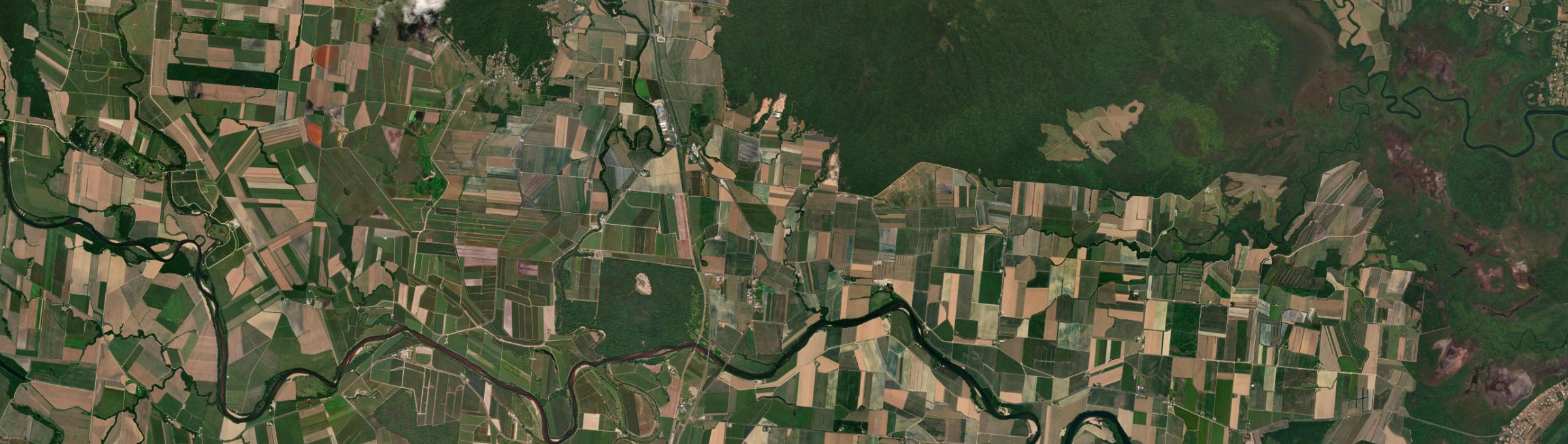 Aerial view of Silky Oak, QLD