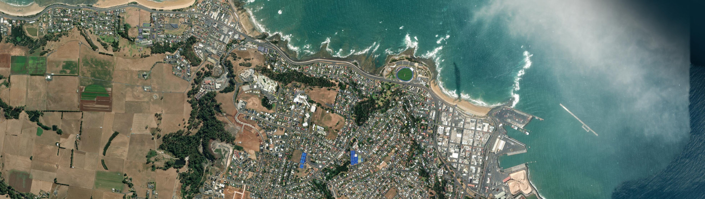 Aerial view of Parklands (Tas.), TAS