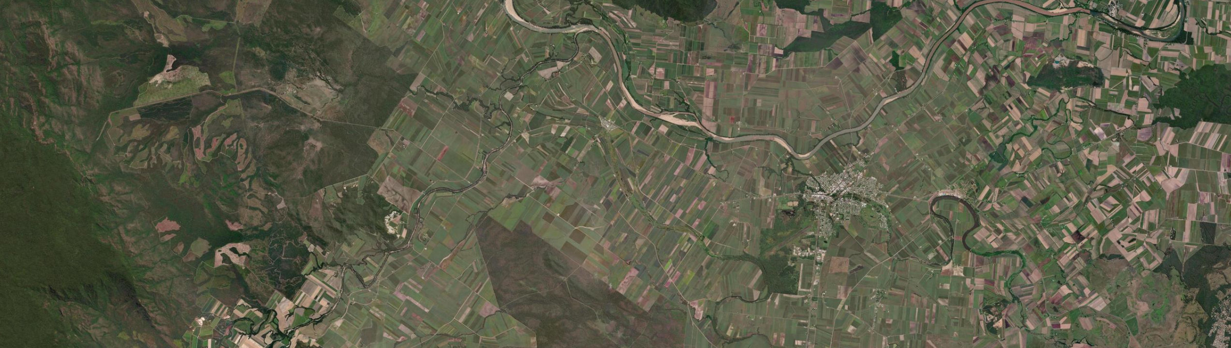Aerial view of Trebonne, QLD