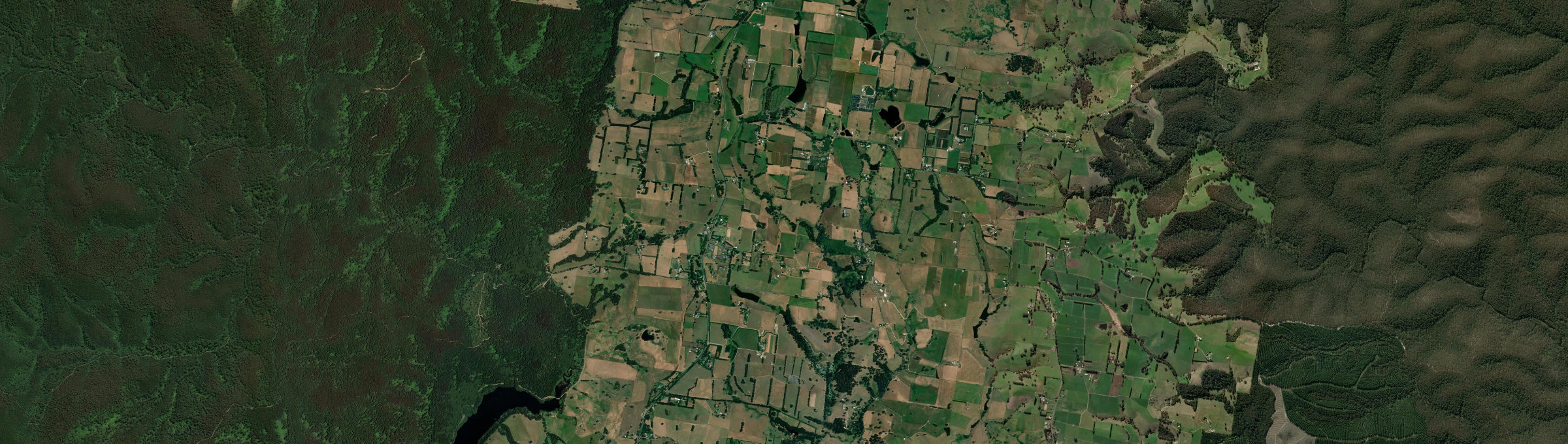 Aerial view of Neerim, VIC