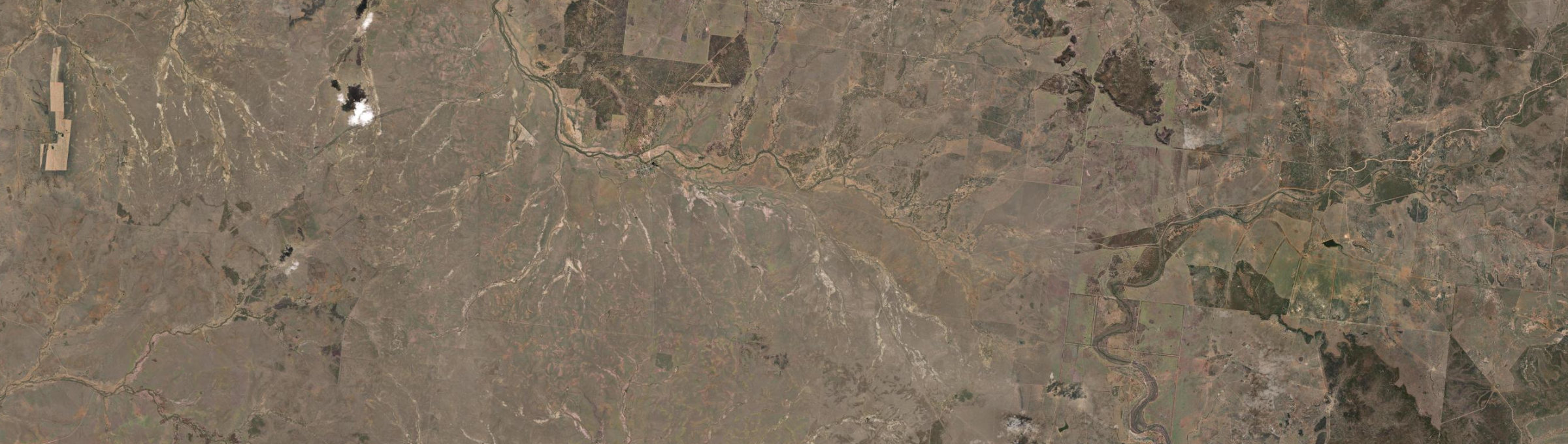 Aerial view of Tambo, QLD