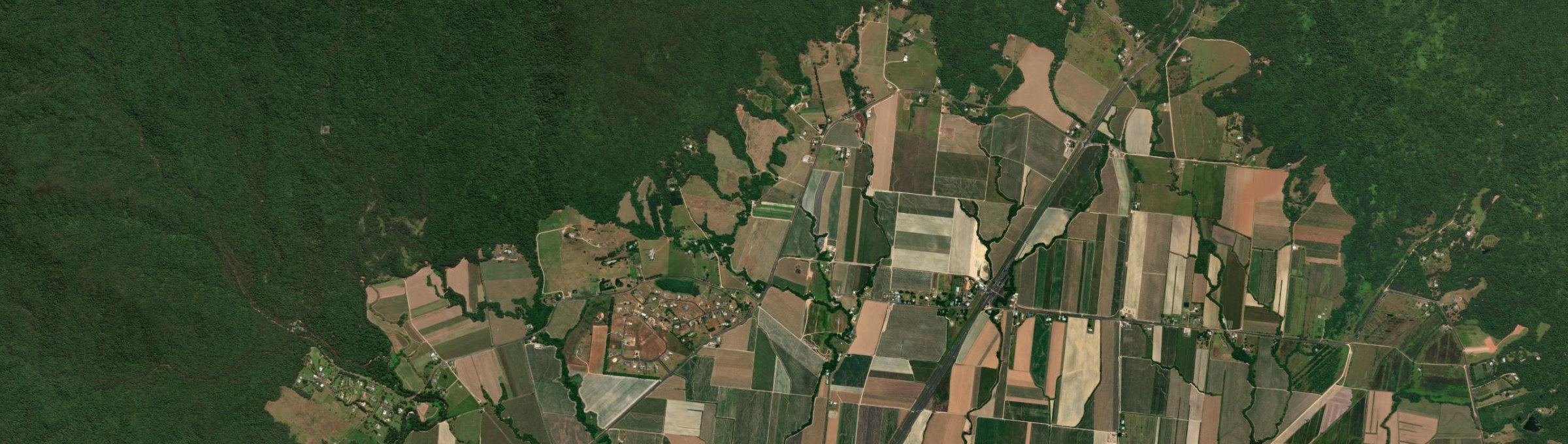 Aerial view of Feluga, QLD