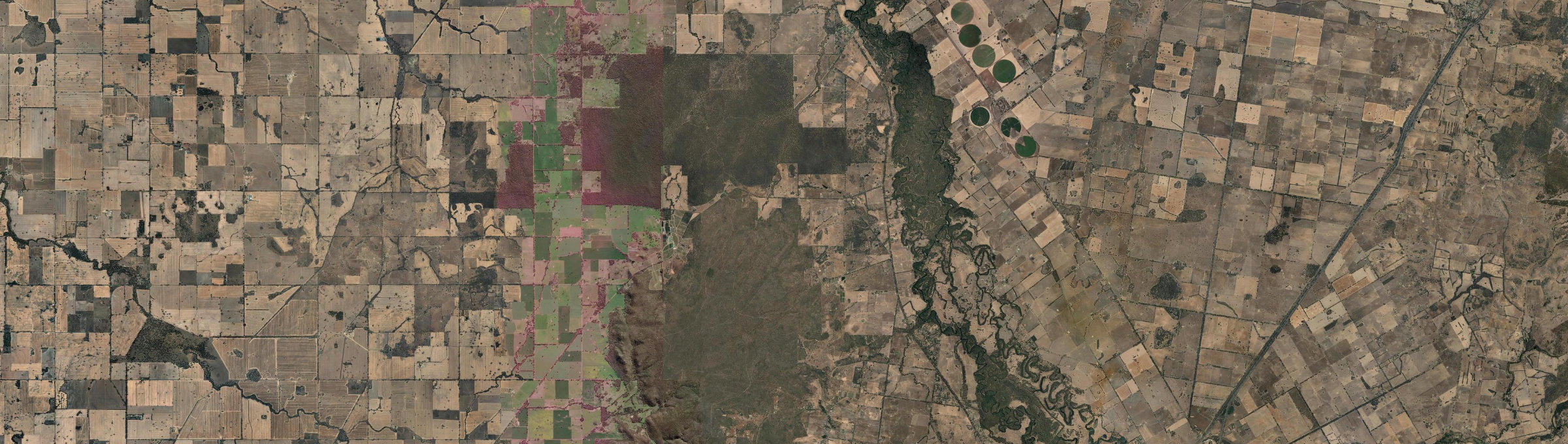 Aerial view of Killawarra (Vic.), VIC