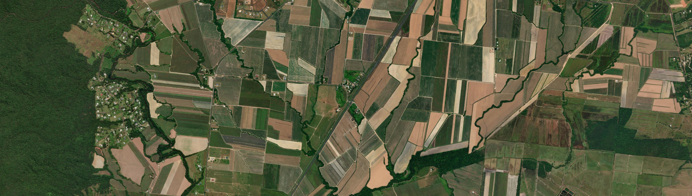 Aerial view of Midgenoo, QLD