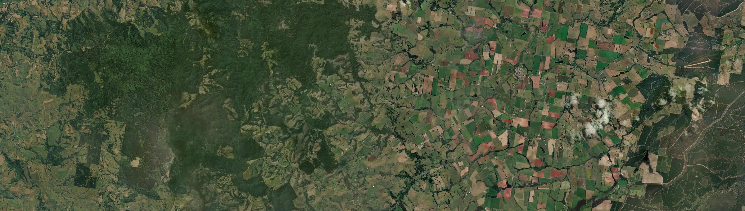 Aerial view of Childers (Vic.), VIC