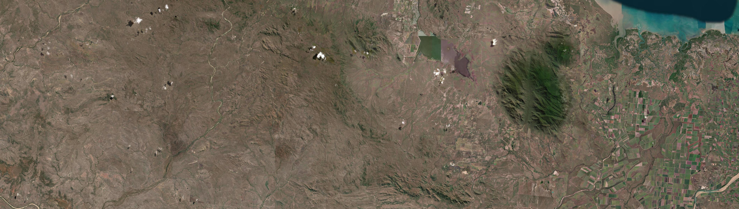 Aerial view of Granite Vale, QLD