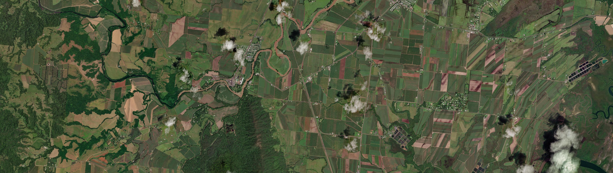Aerial view of Boogan, QLD