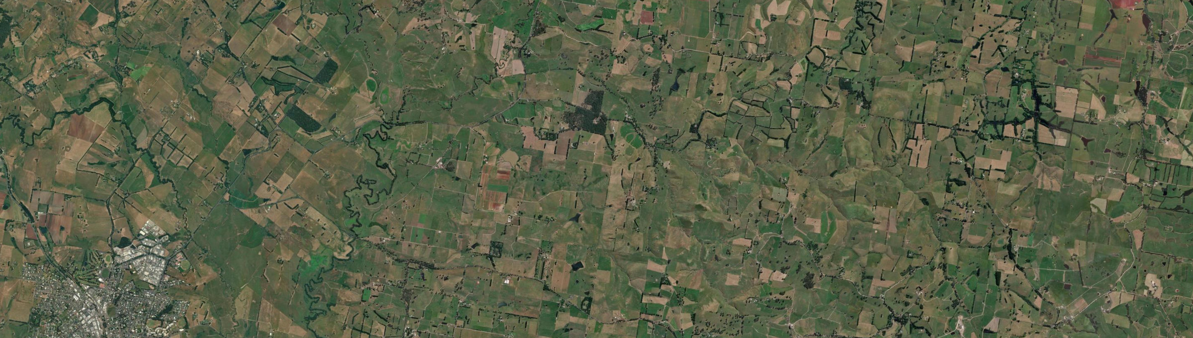 Aerial view of Boorool, VIC