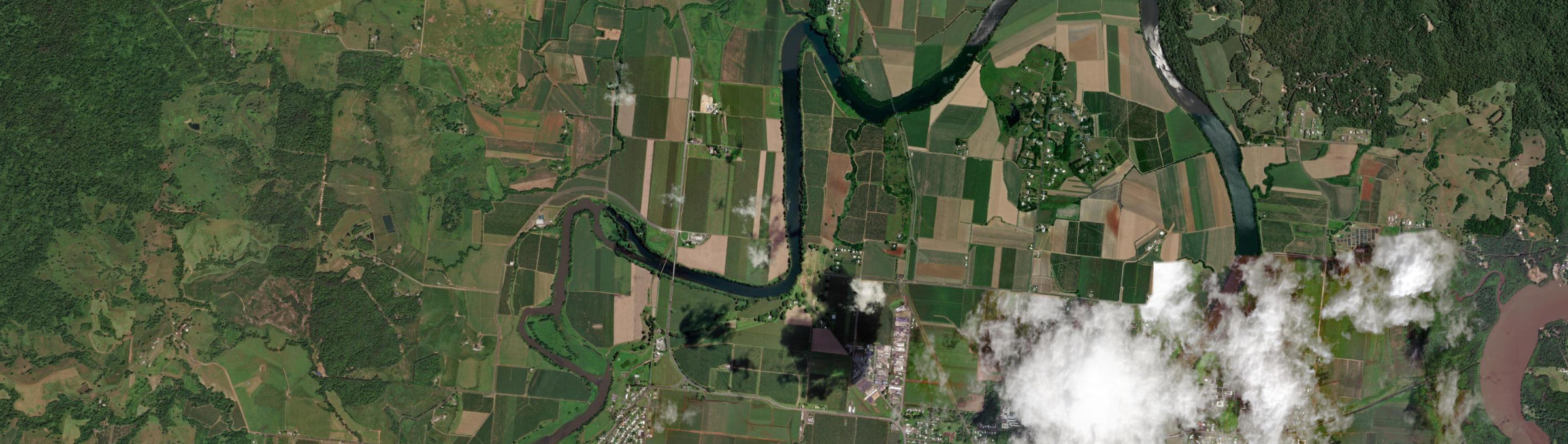 Aerial view of Goondi, QLD