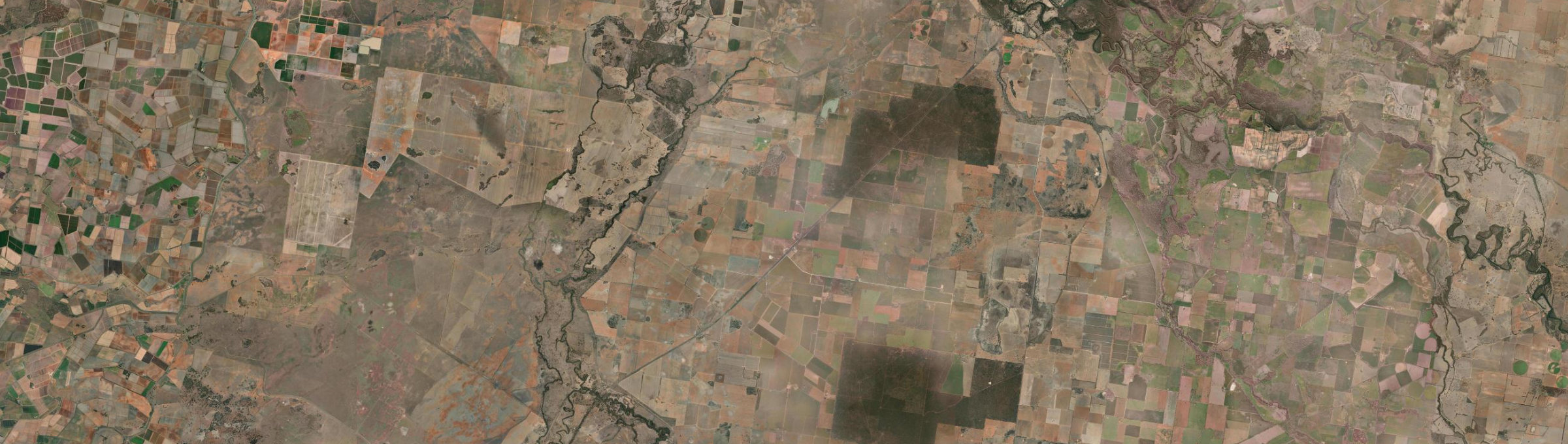 Aerial view of Corobimilla, NSW