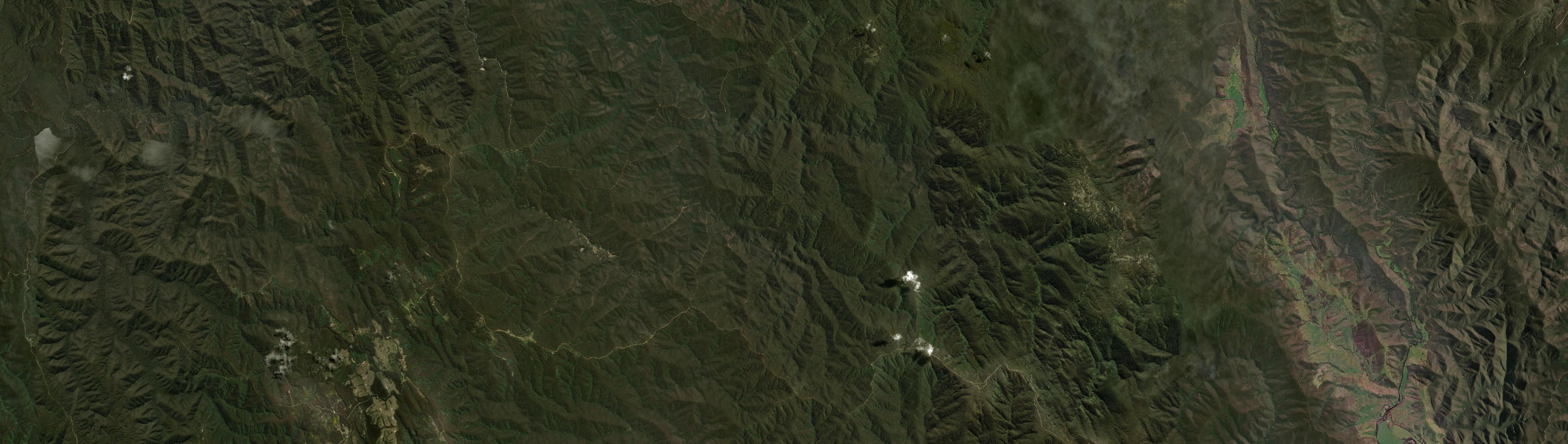 Aerial view of Woods Point (Vic.), VIC