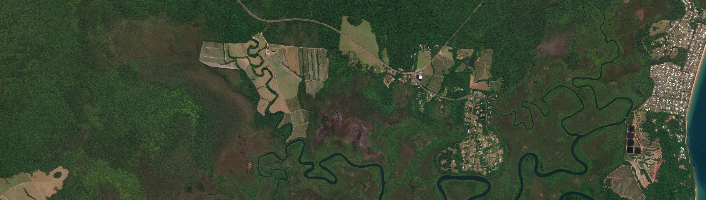 Aerial view of Carmoo, QLD