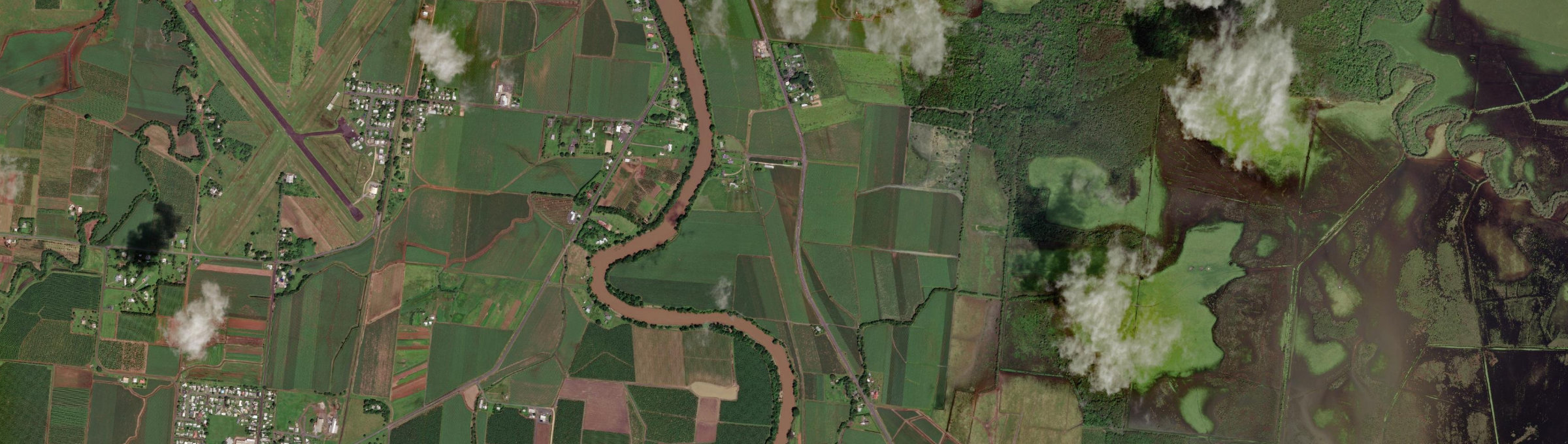 Aerial view of Comoon Loop, QLD