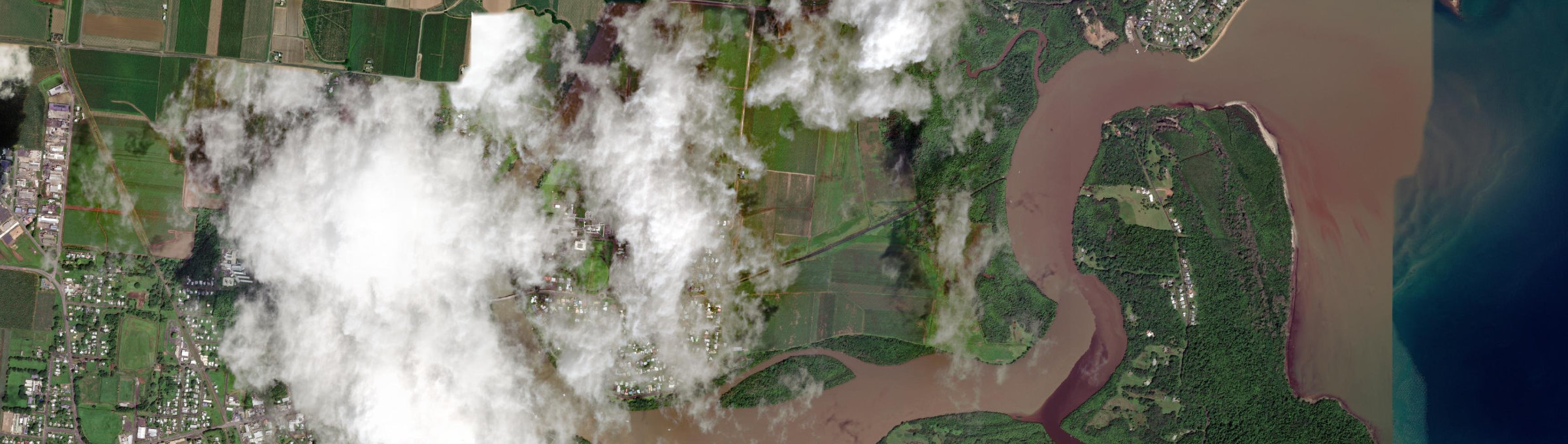 Aerial view of Innisfail Estate, QLD