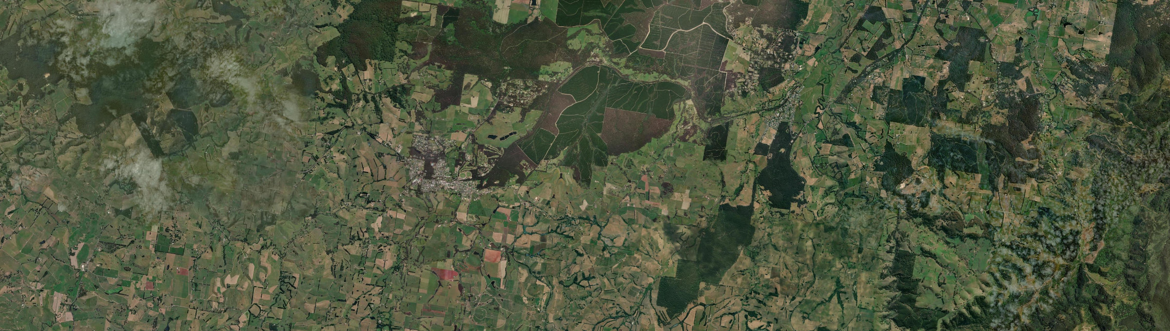 Aerial view of Darlimurla, VIC