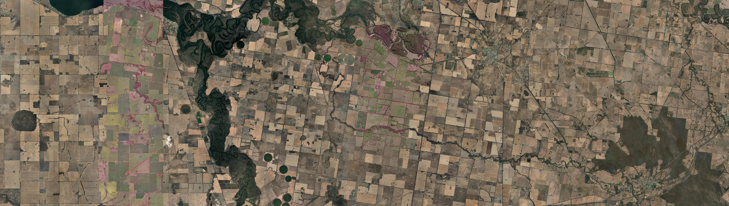 Aerial view of Norong, VIC